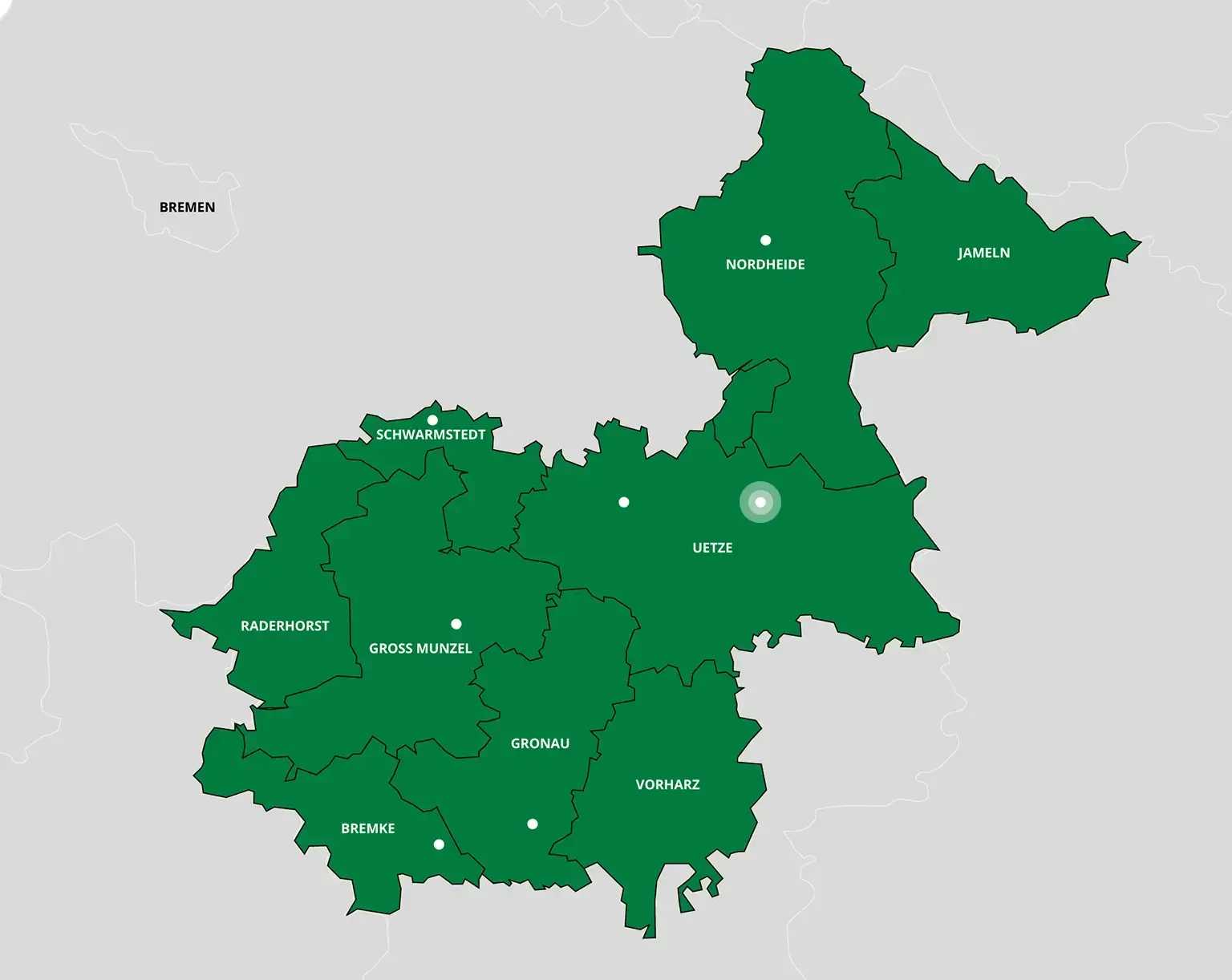 Karte LVB Steinbrink Standort Gifhorn